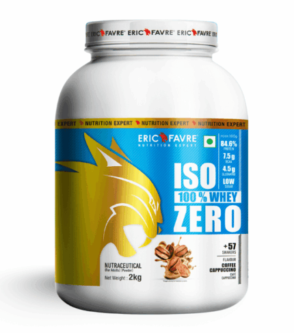 Eric Favre ISO Whey Zero nutrition facts label