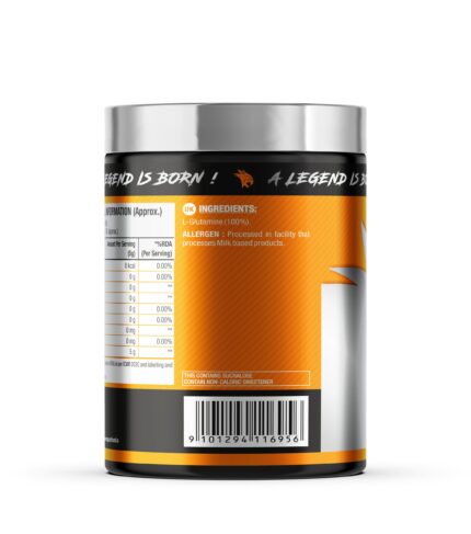 Eric Favre Glutamine Pro Zero front left angle view