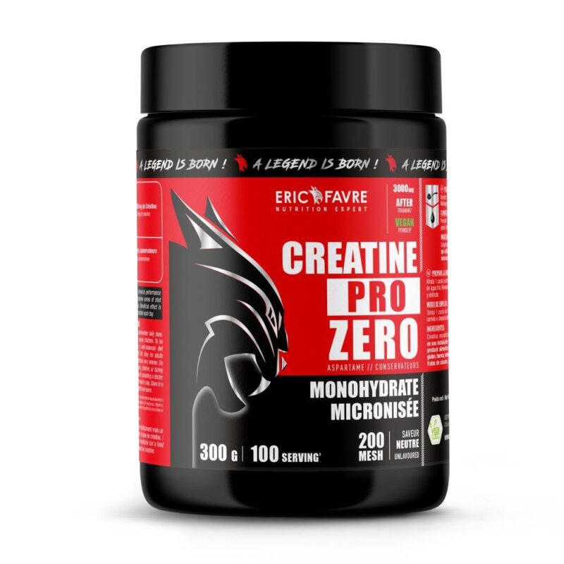 Eric Favre Creatine Pro Zero pure creatine monohydrate